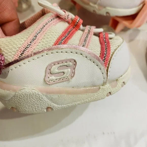 Lot Build A Bear Workshop Pink Roller Skates & sneaker lot for plush animals - Picture 13 of 13